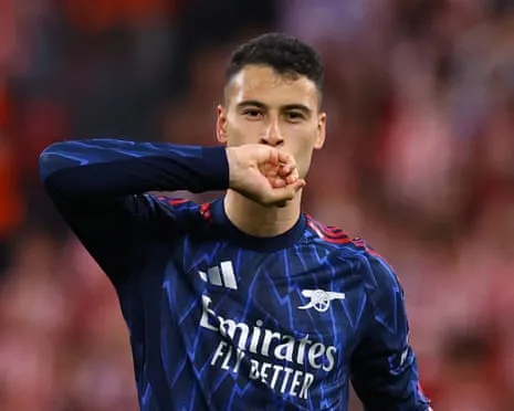 Gabriel Martinelli's Rapid Influence Gives The Gunners First Champions League Win in Bilbao
